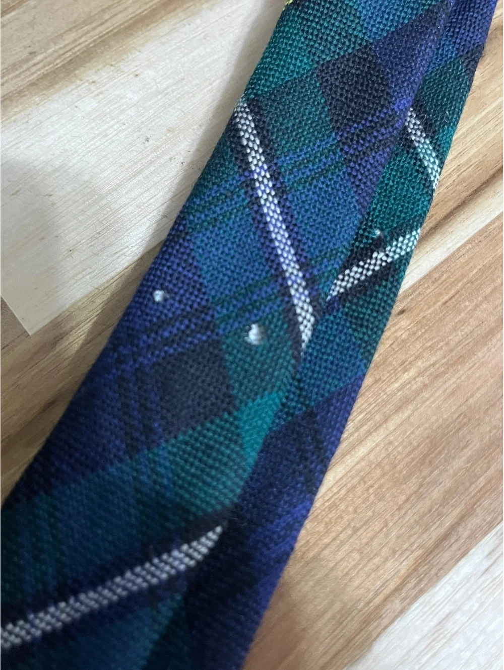 Campbell Tartan Wool Tie